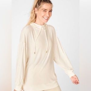 Fabletics Ambrose Rib Top Medium Cream